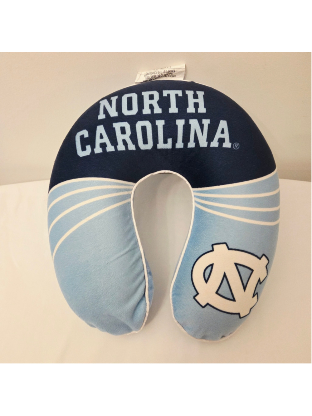 North Carolina Tar Heels Travel memory foam Neck Pillow Blue White